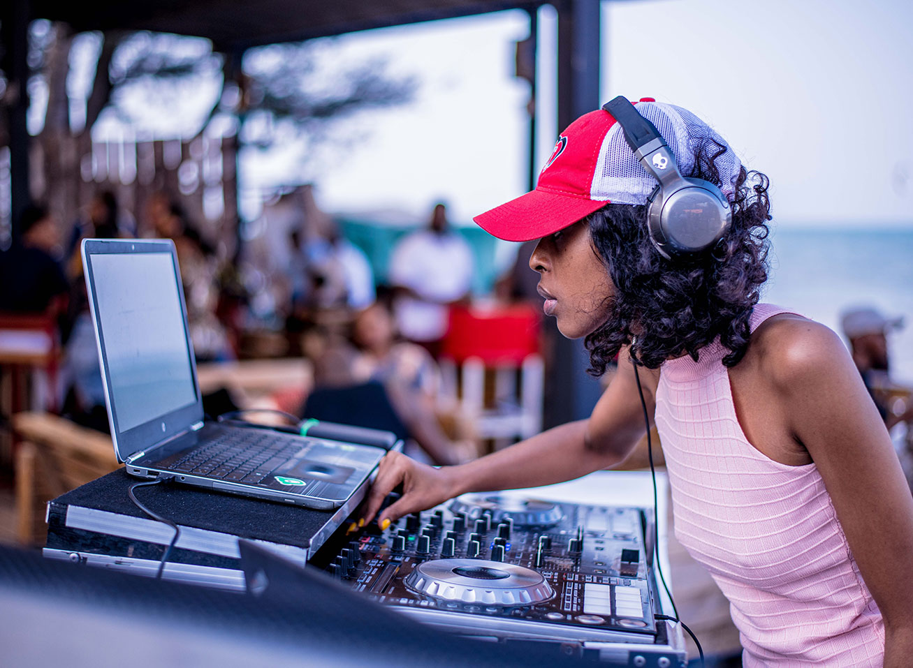 Live DJ and entertainment at The Thailand International Boat Show in Phuket