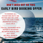 Early Bird Booking Incentive for Thailand International Boat Show A Luxury Lifestyle Event 2023⚓