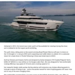 Superyacht SONG OF SONGS joins the Thailand International Boat Show A Luxury Lifestyle Event January 2023