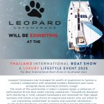 Leopard Catamarans Confirm Berths at the Thailand International Boat Show A Luxury Lifestyle Event 2025