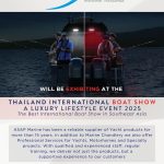 ASAP Marine Trading Joins the Thailand International Boat Show A Luxury Lifestyle Event 2025