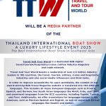 Travel And Tour World as a Media Partner for the Thailand International Boat Show A Luxury Lifestyle Event 2025