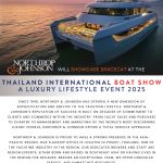 Northrop & Johnson will showcase SpaceCat at the Thailand International Boat Show A Luxury Lifestyle Event 2025
