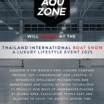 AQU Zone Technology Joins the Thailand International Boat Show A Luxury Lifestyle Event 2025