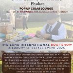 Churchill Phuket Pop-Up Cigar Lounge at the Thailand International Boat Show A Luxury Lifestyle Event 2025