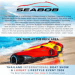 SEABOB Joins The Thailand International Boat Show A Luxury Lifestyle Event, 15th–18th January 2026.